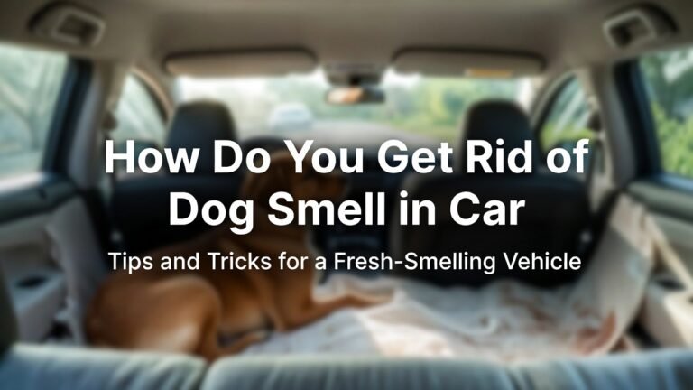 How Do You Get Rid of Dog Smell in Car