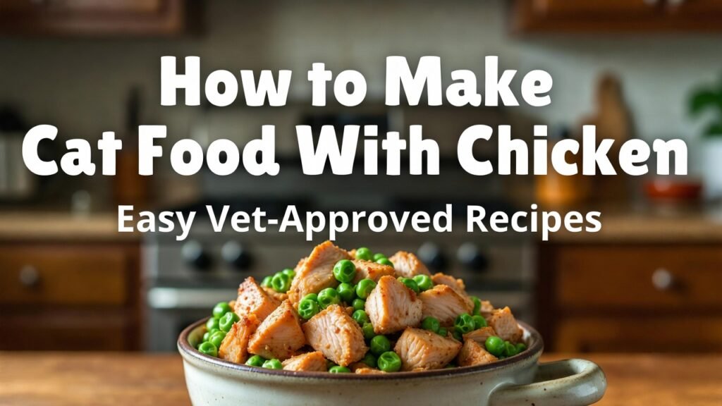How to Make Cat Food With Chicken Easy Vet-Approved Recipes